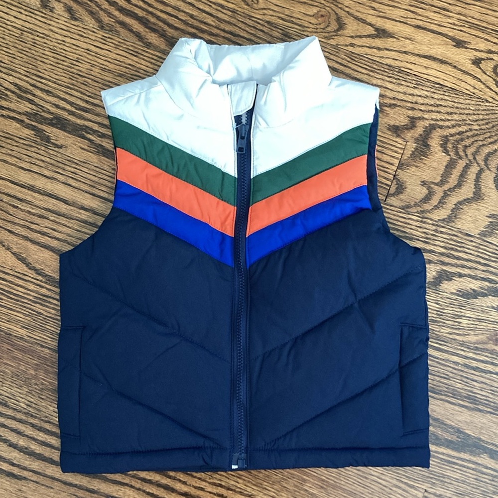 JANIE and JACK Baby Boy Puffer Vest 18-24 Months